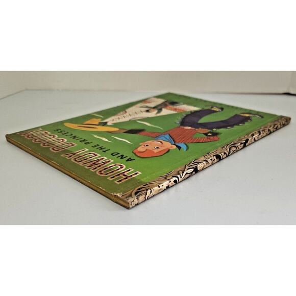 Vintage 1952 Howdy Doody and the Princess Little Golden Book 1st Edition 50s U7 - Picture 5 of 9